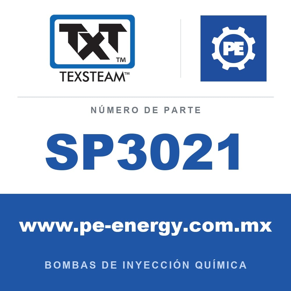 Texsteam SP3021 Conjunto de bomba - ENSAMBLE DE BOMBA (PUMP ASSY) 3/8 F/E SS BUN/BUN