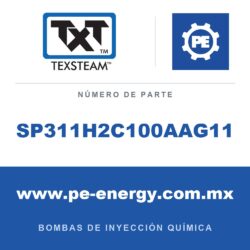 Texsteam SP311H2C100AAG11 Bomba - SP3-3/8 SS BUN-TEF/BUN 125W 2-BATERÍA (BAT) HC C1D2 65 RPM