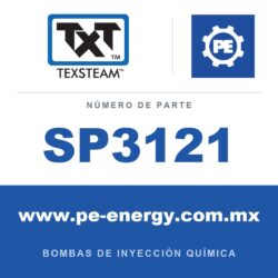 Texsteam SP3121 Conjunto de bomba - DÚPLEX (DPLX) ENSAMBLE DE BOMBA (PUMP ASSY) 3/8 F/E BUN/BUN
