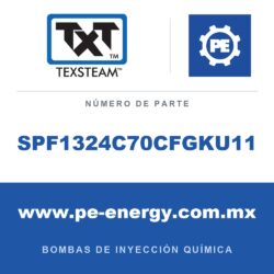 Texsteam SPF1324C70CFGKU11 Bomba - SP, 1/4 AJUSTABLE (ADJ) SIMPLEX (SPLX) 3P 425W 4B 1EN C1D2 S300 I/O OPCIONAL (OPT)
