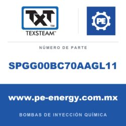 Texsteam SPGG00BC70AAGL11 - Texsteam SPGG00BC70AAGL11 Bomba - SP2-3/8 AJUST. DÚPLEX 2B 375W SDP/SDP FUENTE ALIM. ALTA CAP. 65RPM