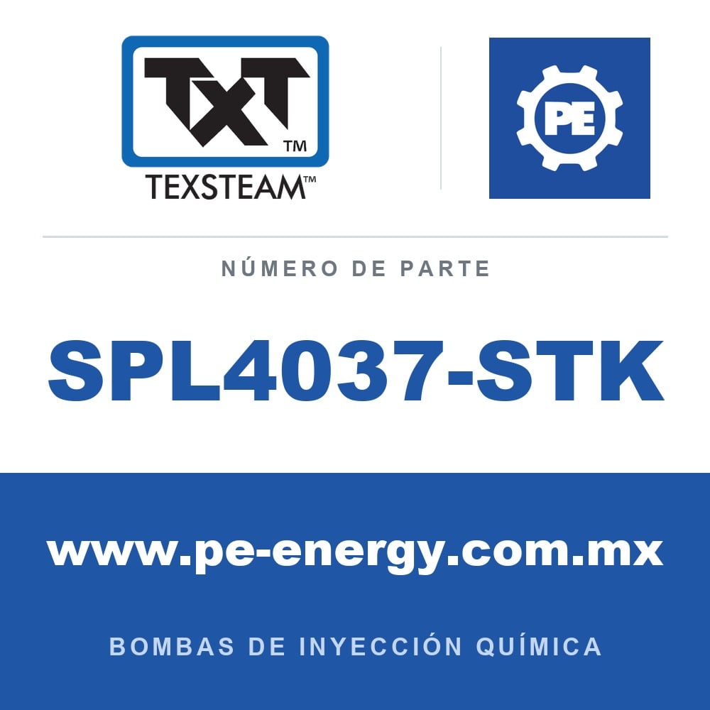 Texsteam SPL4037-STK Componente de energía solar - ENSAMBLE (ASSY) 4CAJAS DE BATERÍAS (BAT CHST) SOLARLITE C1D2