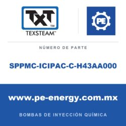 Texsteam SPPMC-ICIPAC-C-H43AA000 Bomba - BOMBA, SIMPLEX (SPLX) 1/2 AJUSTABLE (ADJ),ICIP,C1D2,AC/DC FUENTE DE ALIMENTACIÓN T/T