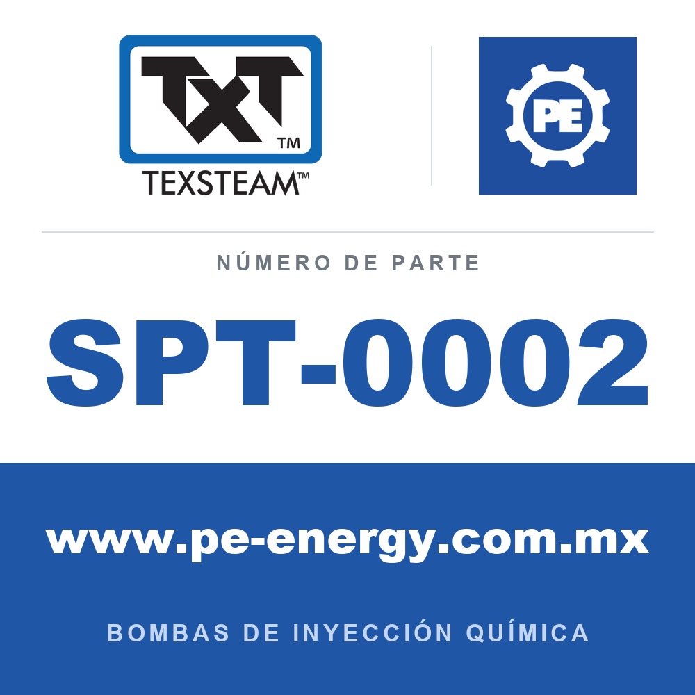 Texsteam SPT-0002 - Texsteam SPT 0002 - Refacción de Servicio Especializado
