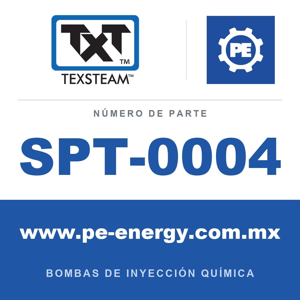 Texsteam SPT-0004 - Texsteam SPT 0004 - Refacción de Servicio Especializado