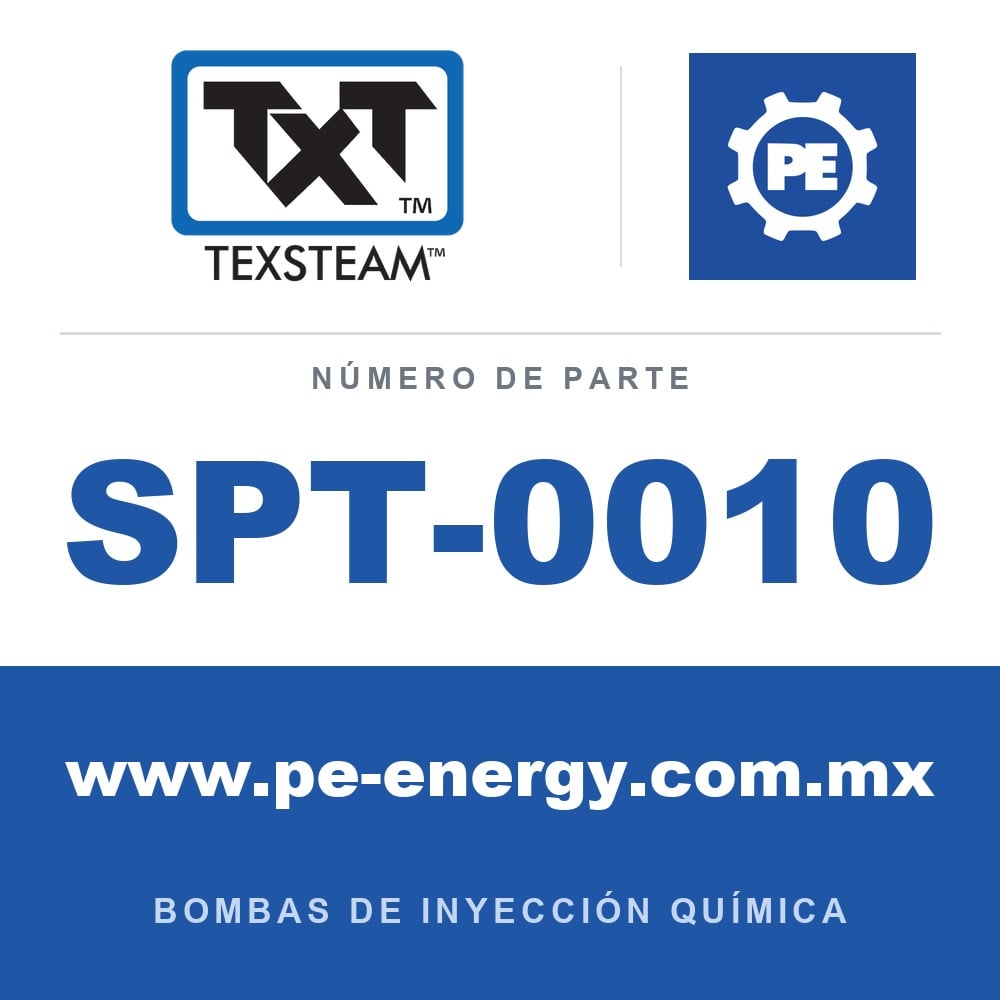 Texsteam SPT-0010 - Texsteam SPT 0010 - Refacción de Servicio Especializado