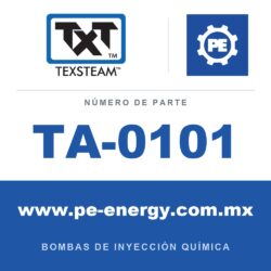 Texsteam TA-0101 - Texsteam TA 0101 - Componente de Válvula y Sello
