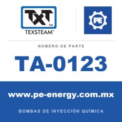 Texsteam TA-0123 - Texsteam TA 0123 - Componente de Válvula y Sello