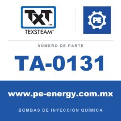 Texsteam TA-0131 - Texsteam TA 0131 - Componente de Válvula y Sello