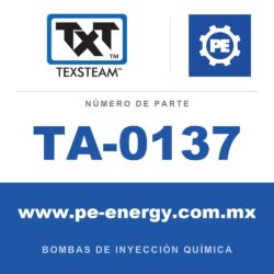 Texsteam TA-0137 - Texsteam TA 0137 - Componente de Válvula y Sello