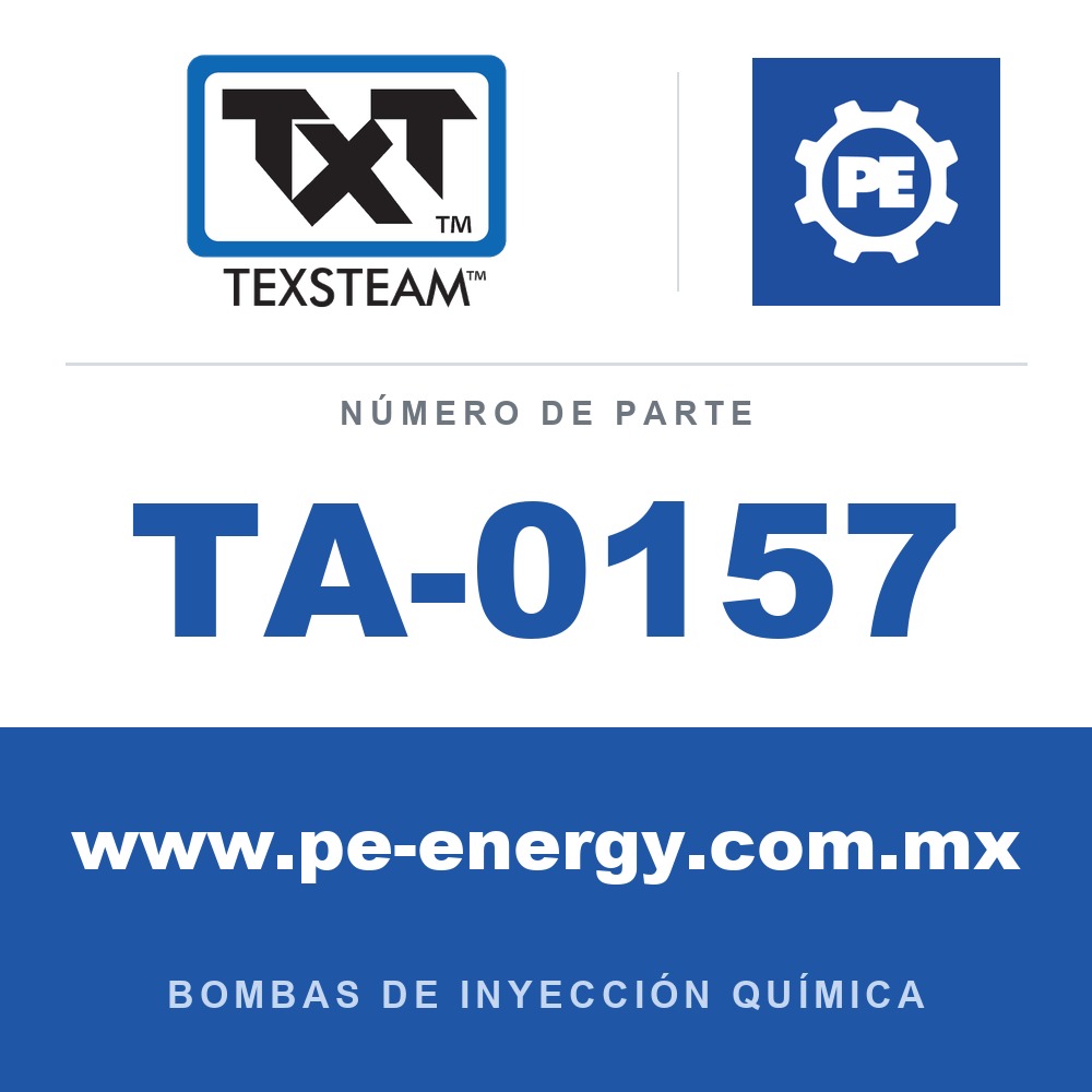 Texsteam TA-0157 - Texsteam TA 0157 - Componente de Válvula y Sello