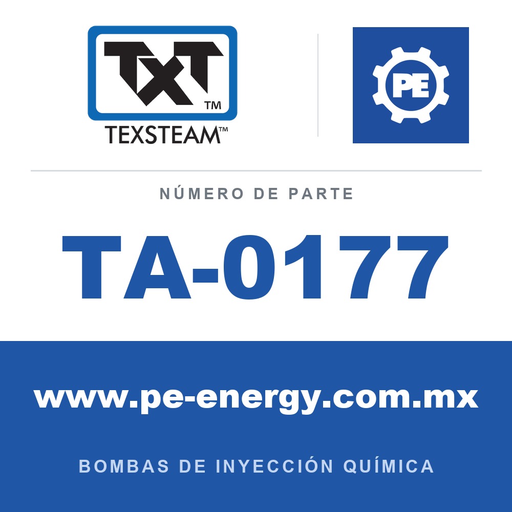 Texsteam TA-0177 - Texsteam TA 0177 - Componente de Válvula y Sello