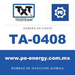 Texsteam TA-0408 - Texsteam TA 0408 - Componente de Válvula y Sello