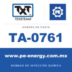 Texsteam TA-0761 - Texsteam TA 0761 - Componente de Válvula y Sello