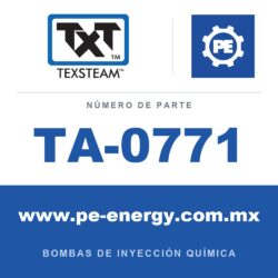 Texsteam TA-0771 - Texsteam TA 0771 - Componente de Válvula y Sello