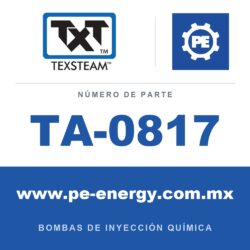 Texsteam TA-0817 - Texsteam TA 0817 - Componente de Válvula y Sello