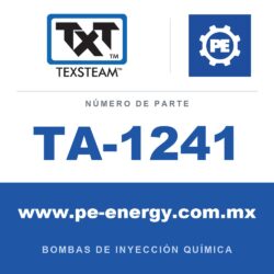 Texsteam TA-1241 - Texsteam TA 1241 - Componente de Válvula y Sello