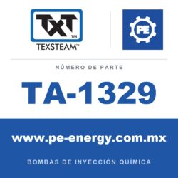 Texsteam TA-1329 - Texsteam TA 1329 - Componente de Válvula y Sello