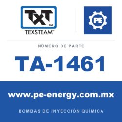 Texsteam TA-1461 - Texsteam TA 1461 - Componente de Válvula y Sello