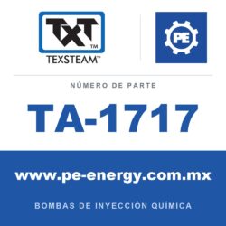 Texsteam TA-1717 - Texsteam TA 1717 - Componente de Válvula y Sello