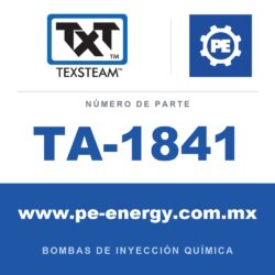 Texsteam TA-1841 - Texsteam TA 1841 - Componente de Válvula y Sello