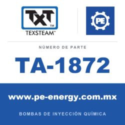 Texsteam TA-1872 - Texsteam TA 1872 - Componente de Válvula y Sello