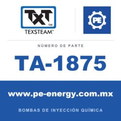 Texsteam TA-1875 - Texsteam TA 1875 - Componente de Válvula y Sello