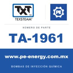 Texsteam TA-1961 - Texsteam TA 1961 - Componente de Válvula y Sello