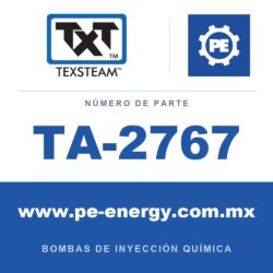 Texsteam TA-2767 - Texsteam TA 2767 - Componente de Válvula y Sello