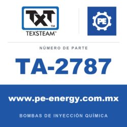 Texsteam TA-2787 - Texsteam TA 2787 - Componente de Válvula y Sello