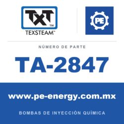 Texsteam TA-2847 - Texsteam TA 2847 - Componente de Válvula y Sello