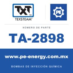 Texsteam TA-2898 - Texsteam TA 2898 - Componente de Válvula y Sello