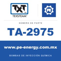 Texsteam TA-2975 - Texsteam TA 2975 - Componente de Válvula y Sello