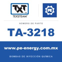 Texsteam TA-3218 - Texsteam TA 3218 - Componente de Válvula y Sello