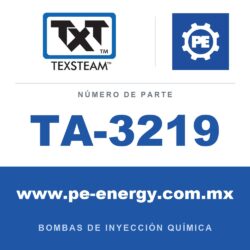 Texsteam TA-3219 - Texsteam TA 3219 - Componente de Válvula y Sello