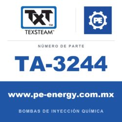 Texsteam TA-3244 - Texsteam TA 3244 - Componente de Válvula y Sello