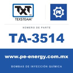 Texsteam TA-3514 - Texsteam TA 3514 - Componente de Válvula y Sello