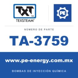 Texsteam TA-3759 - Texsteam TA 3759 - Componente de Válvula y Sello