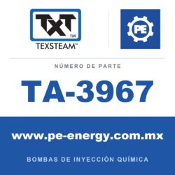 Texsteam TA-3967 - Texsteam TA 3967 - Componente de Válvula y Sello