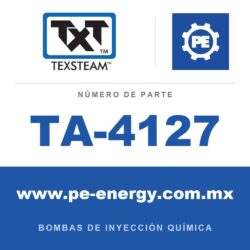 Texsteam TA-4127 - Texsteam TA 4127 - Componente de Válvula y Sello
