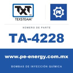Texsteam TA-4228 - Texsteam TA 4228 - Componente de Válvula y Sello