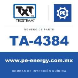 Texsteam TA-4384 - Texsteam TA 4384 - Componente de Válvula y Sello