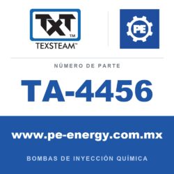 Texsteam TA-4456 - Texsteam TA 4456 - Componente de Válvula y Sello