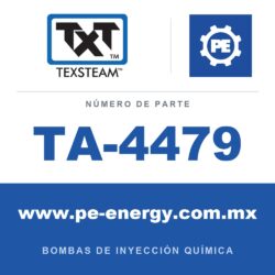 Texsteam TA-4479 - Texsteam TA 4479 - Componente de Válvula y Sello
