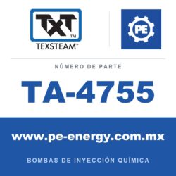 Texsteam TA-4755 - Texsteam TA 4755 - Componente de Válvula y Sello