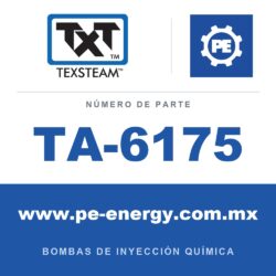 Texsteam TA-6175 - Texsteam TA 6175 - Componente de Válvula y Sello
