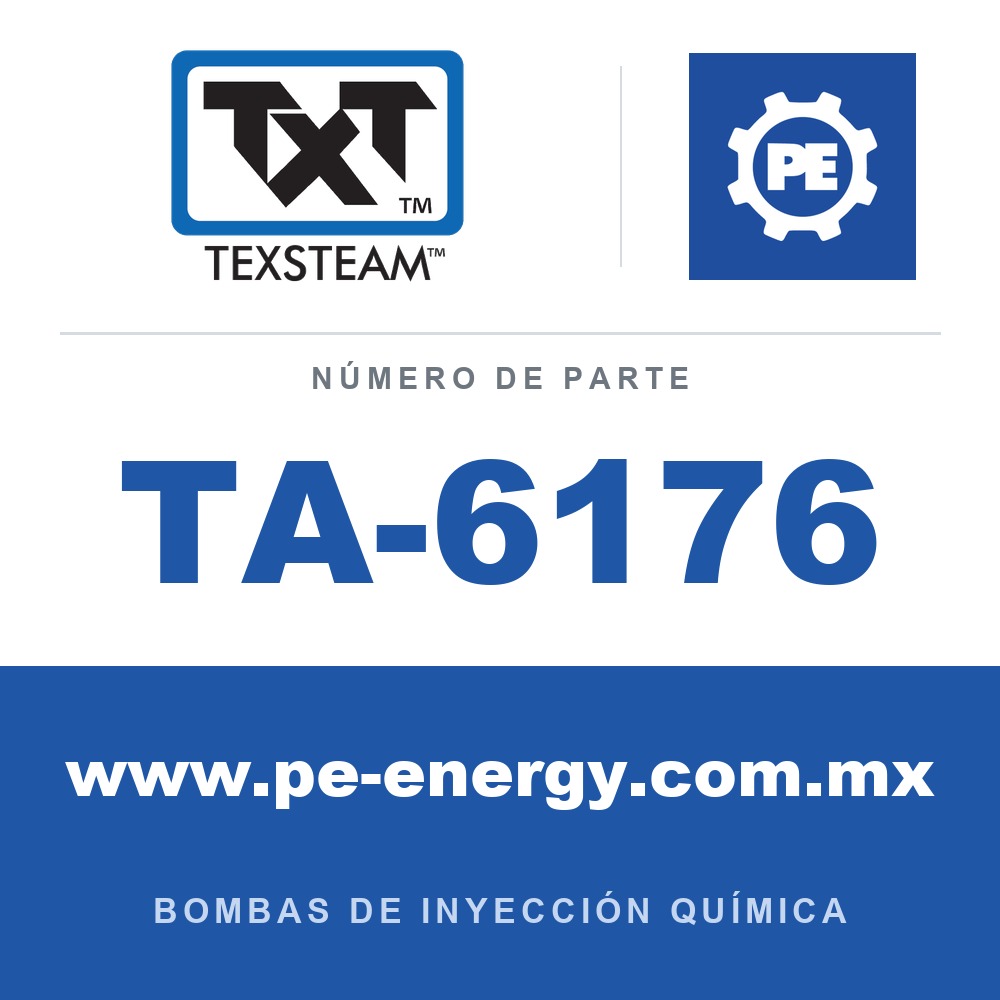 Texsteam TA-6176 - Texsteam TA 6176 - Componente de Válvula y Sello