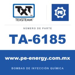 Texsteam TA-6185 - Texsteam TA 6185 - Componente de Válvula y Sello