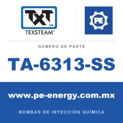 Texsteam TA-6313-SS - Texsteam TA 6313-SS - Componente de Válvula y Sello