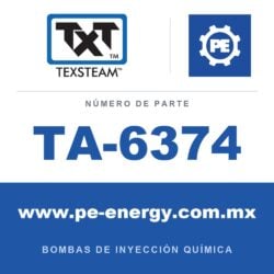 Texsteam TA-6374 - Texsteam TA 6374 - Componente de Válvula y Sello